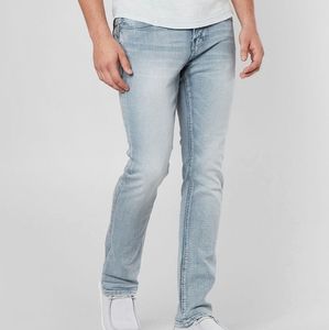 BUCKLE Straight Leg Light Blue Jeans 28 Regular